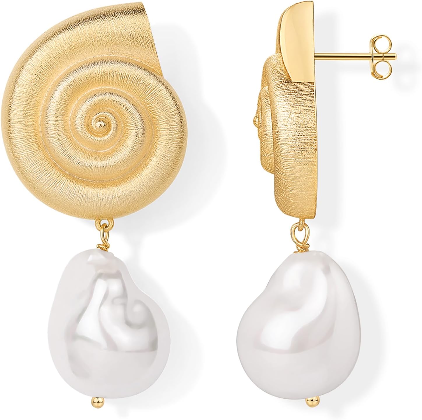 PAVOI Seashell Earrings